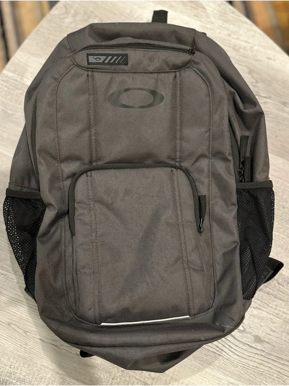 Oakley Enduro 22L Backpack Gray Black Laptop School Travel Bag